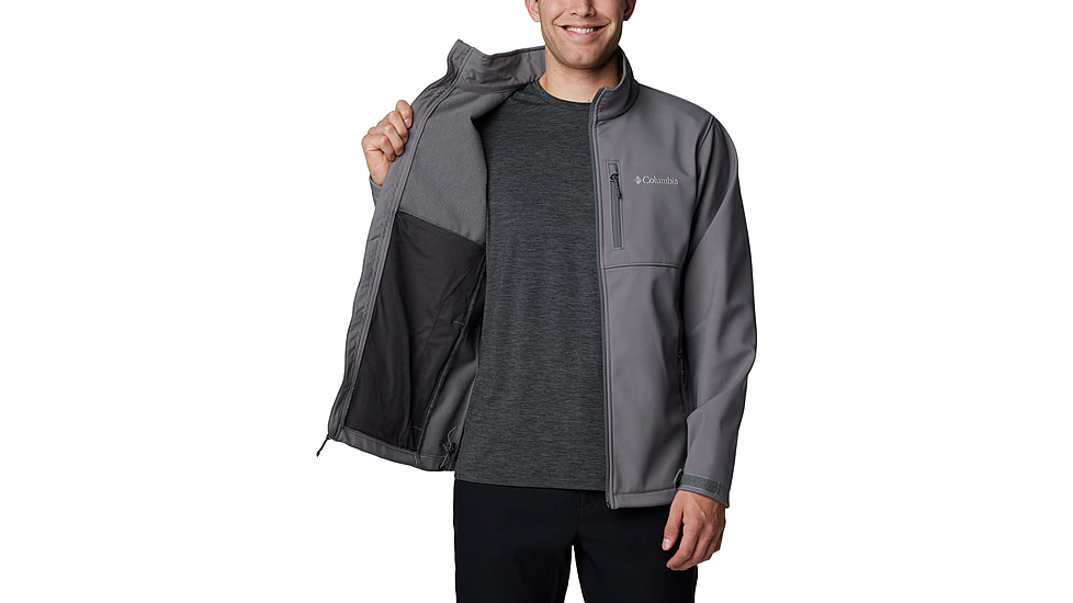 Columbia Ascender Softshell Jacket - Mens, City Grey, XXL, 1556531-023-XXL