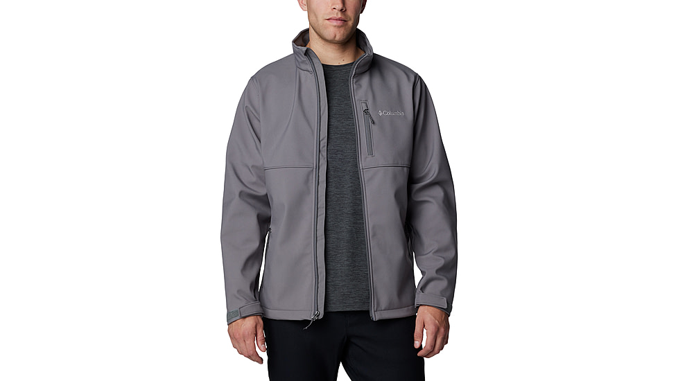 Columbia Ascender Softshell Jacket - Mens, City Grey, XXL, 1556531-023-XXL