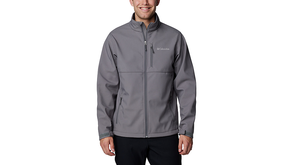 Columbia Ascender Softshell Jacket - Mens, City Grey, XXL, 1556531-023-XXL
