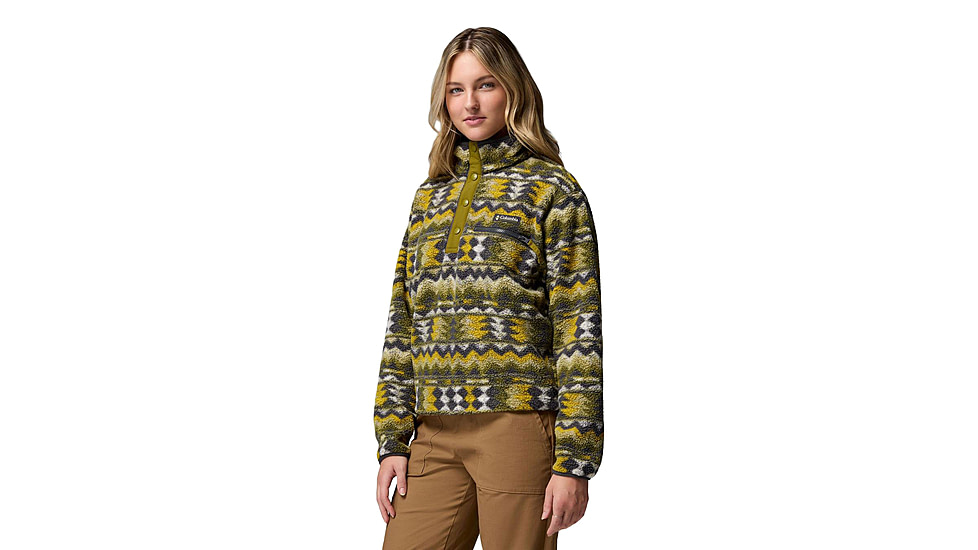 Columbia Helvetia II Printed Cropped Half Snap - Womens
