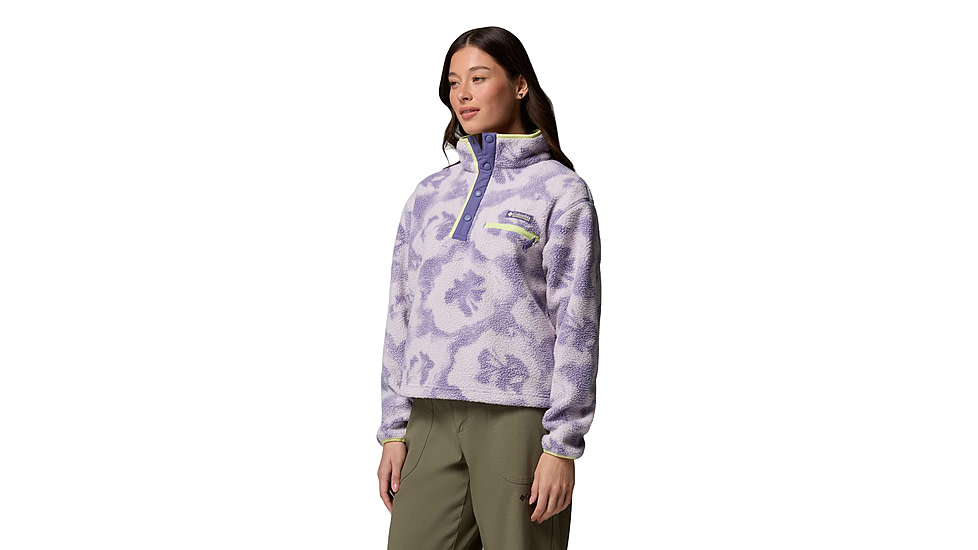 Columbia Helvetia II Printed Cropped Half Snap - Womens