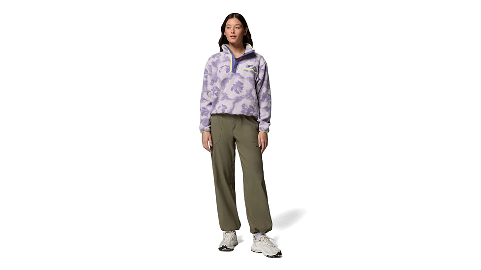 Columbia Helvetia II Printed Cropped Half Snap - Womens