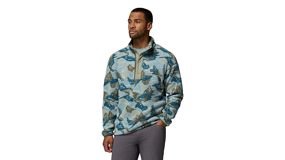 Columbia Helvetia II Printed Half Snap Fleece - Mens