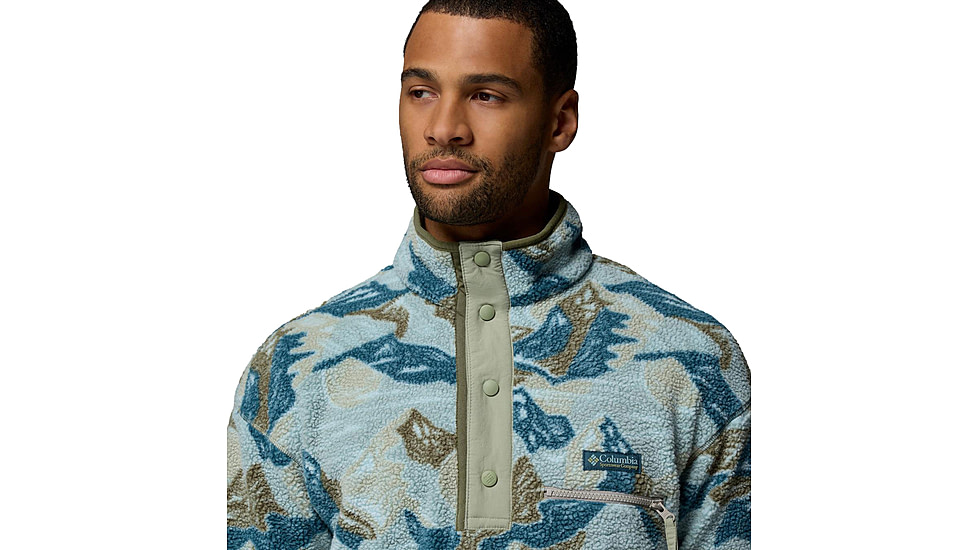 Columbia Helvetia II Printed Half Snap Fleece - Mens
