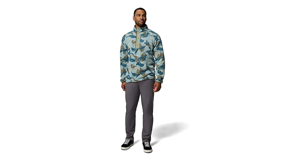 Columbia Helvetia II Printed Half Snap Fleece - Mens