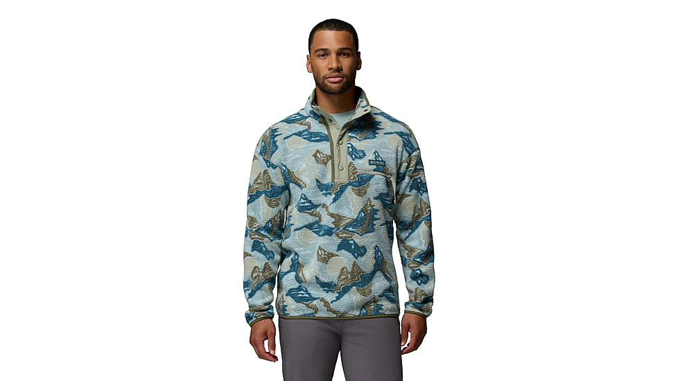 Columbia Helvetia II Printed Half Snap Fleece - Mens