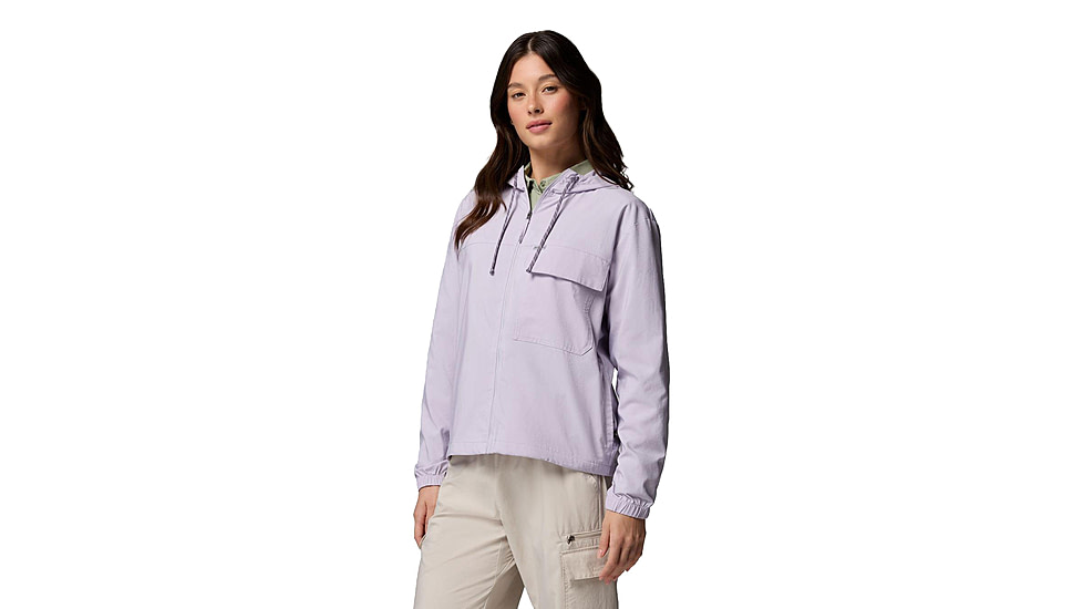 Columbia Skien Valley Hooded Long Sleeve Shirt - Womens