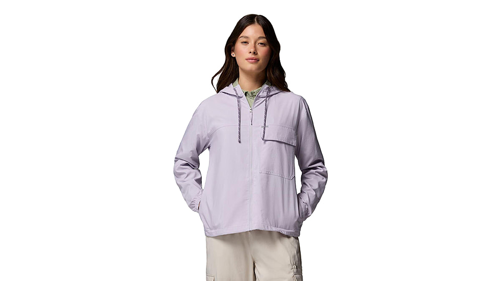Columbia Skien Valley Hooded Long Sleeve Shirt - Womens