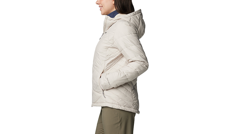 Columbia Heavenly Hooded Jacket - Womens, Dark Stone, M, 1738151-278-M