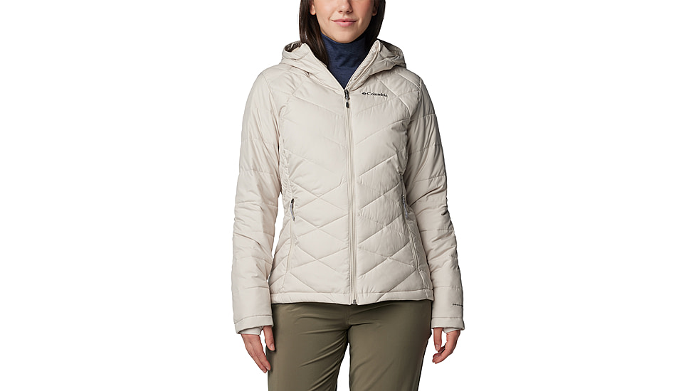 Columbia Heavenly Hooded Jacket - Womens, Dark Stone, M, 1738151-278-M