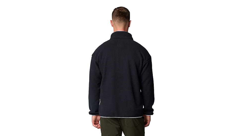 Columbia Helvetia II Half Snap Fleece - Mens, Black, Large, 2090891010-010-L