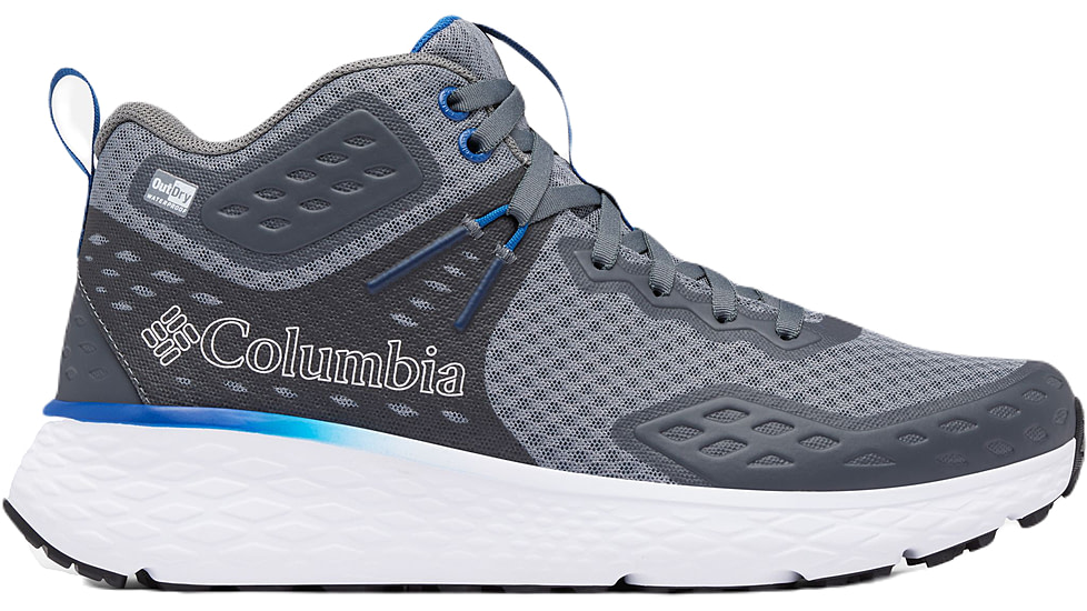 Columbia Konos TRS Outdry Mid - Mens, Ti Grey Steel/Mountain Blue, 10, 2103761033-10