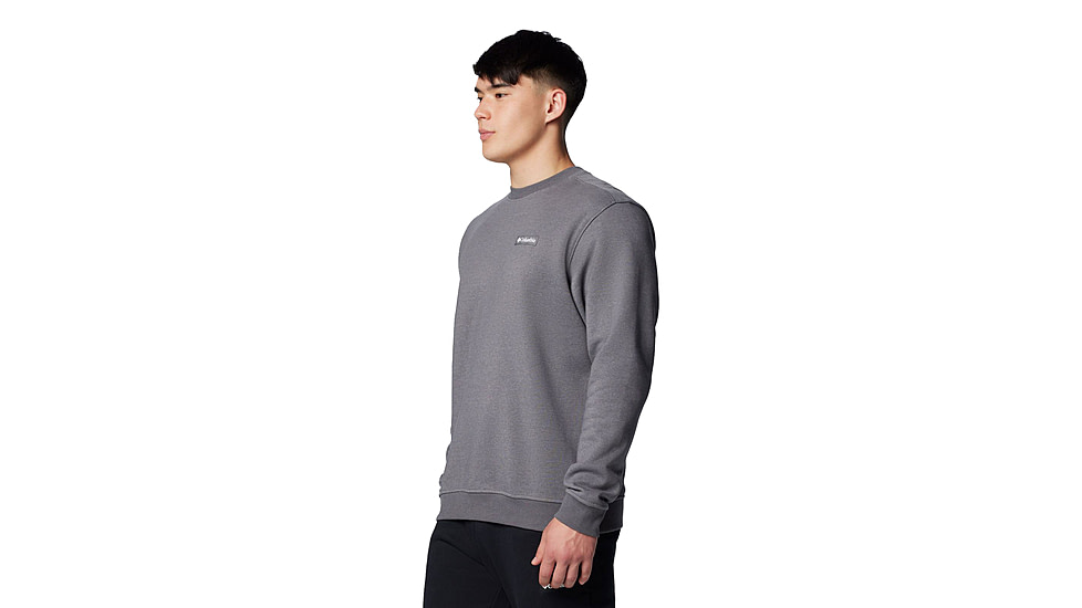 Columbia Meridian Creek Crew - Mens, City Grey Heather, Small, 2095701023-023-S