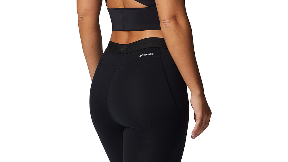 Columbia Midweight Stretch Tight - Womens, Black, Extra Large, 1639031-011-XL