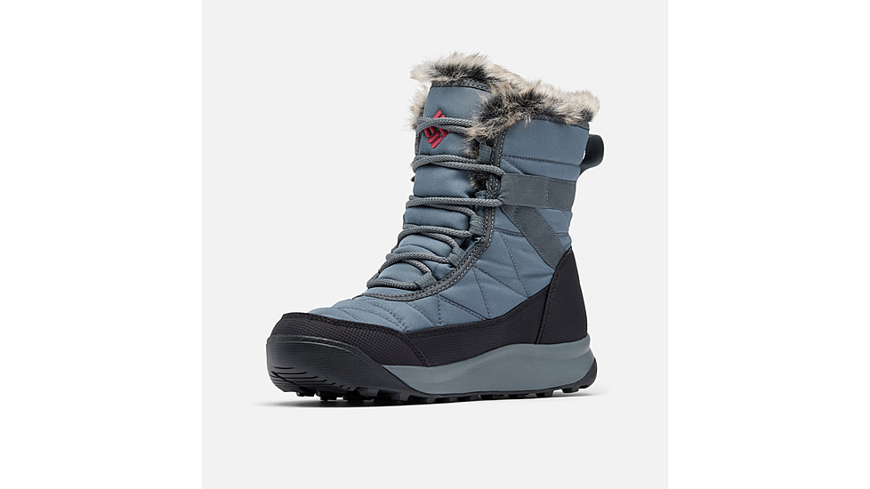 Columbia Minx Shorty IV - Womens, Graphite/Pomegranate, 7, 2079181053-7