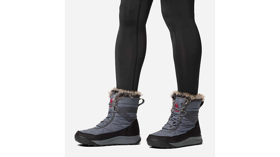 Columbia Minx Shorty IV - Womens, Graphite/Pomegranate, 7, 2079181053-7