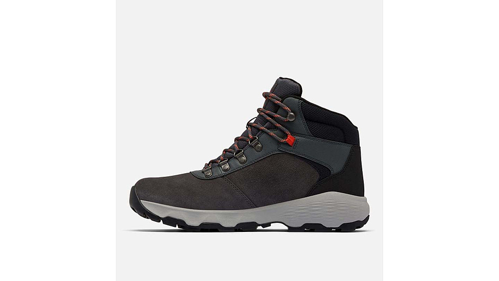 Columbia Newton Wander Boots - Mens, Dark Grey/Red Quartz, 10 US, 2109441-089-10