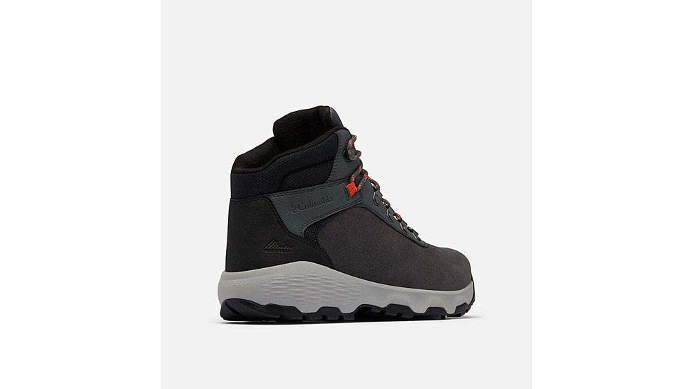 Columbia Newton Wander Boots - Mens, Dark Grey/Red Quartz, 10 US, 2109441-089-10