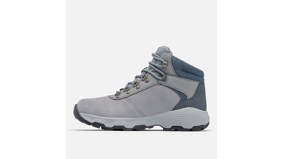 Columbia Newton Wander Boots - Womens, Monument/Teal, 7 US, 2125531-036-7