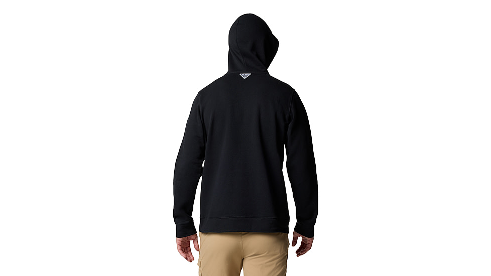 Columbia PFG High Side Hoodie - Mens, Black/High Side, XL, 2121031-010-XL