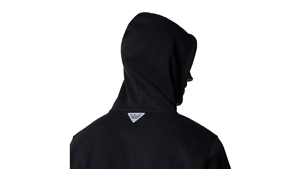 Columbia PFG High Side Hoodie - Mens, Black/High Side, XL, 2121031-010-XL