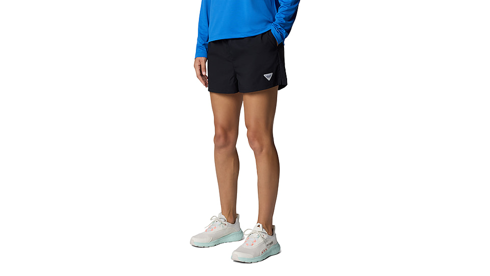 Columbia PFG Rugged Water Shorts - Womens, Black, 2, S, 2113671-010-S-2