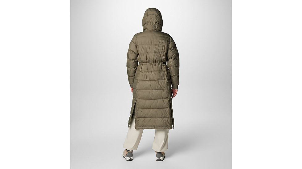 Columbia Pike Lake II Long Jacket - Womens, Stone Green, Small, 2051351397-S
