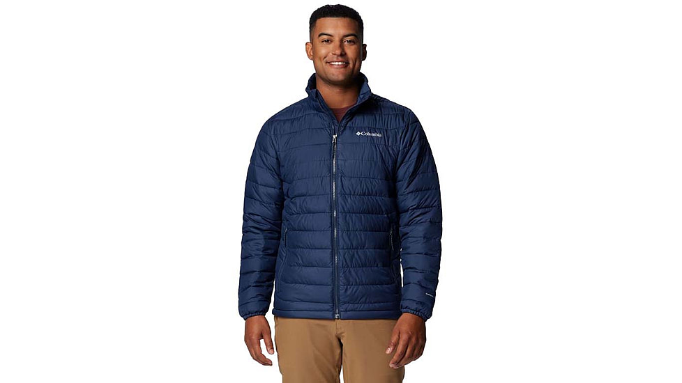 Columbia Powder Lite II Jacket - Mens, Collegiate Navy, Medium, 2086961-464-M