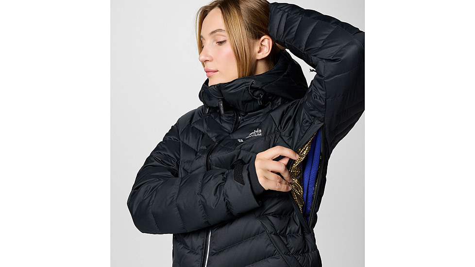 Columbia Roaring Fork II Down Jacket - Womens, Black, Extra Large, 2085531010-XL