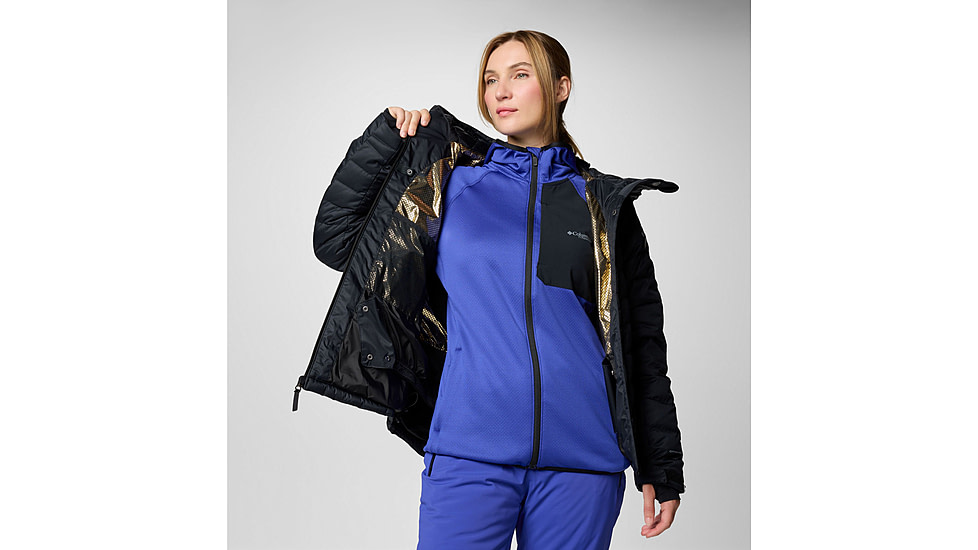 Columbia Roaring Fork II Down Jacket - Womens, Black, Extra Large, 2085531010-XL