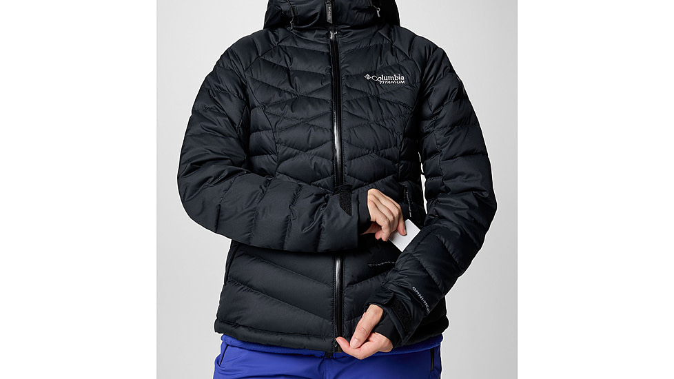 Columbia Roaring Fork II Down Jacket - Womens, Black, Extra Large, 2085531010-XL