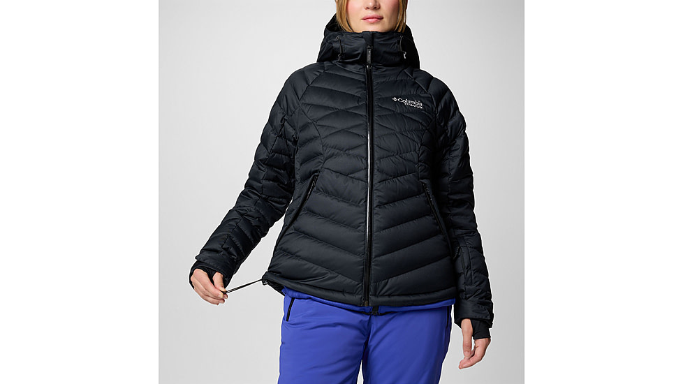 Columbia Roaring Fork II Down Jacket - Womens, Black, Extra Large, 2085531010-XL