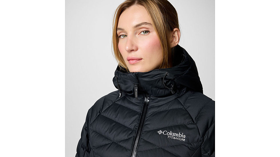 Columbia Roaring Fork II Down Jacket - Womens, Black, Extra Large, 2085531010-XL