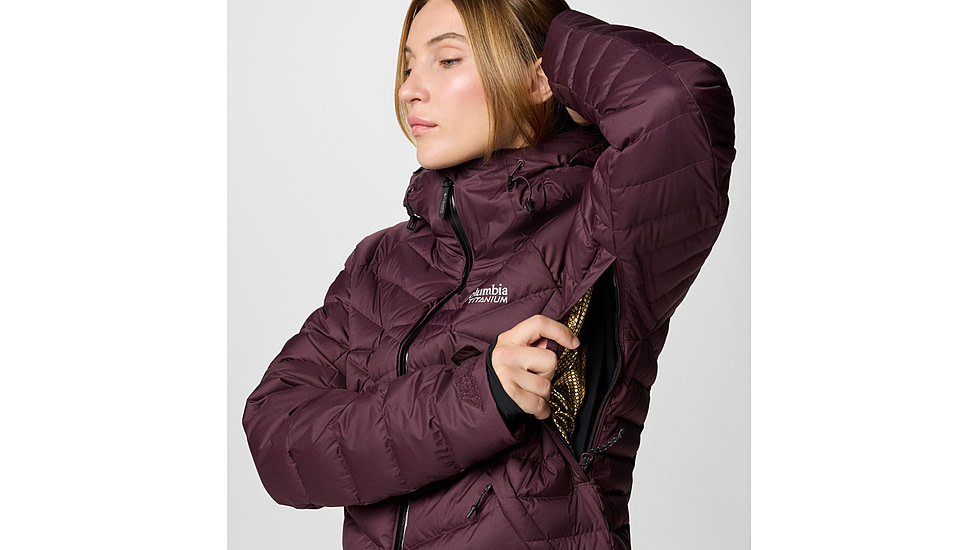 Columbia Roaring Fork II Down Jacket - Womens, Moonvista, Small, 2085531607-S