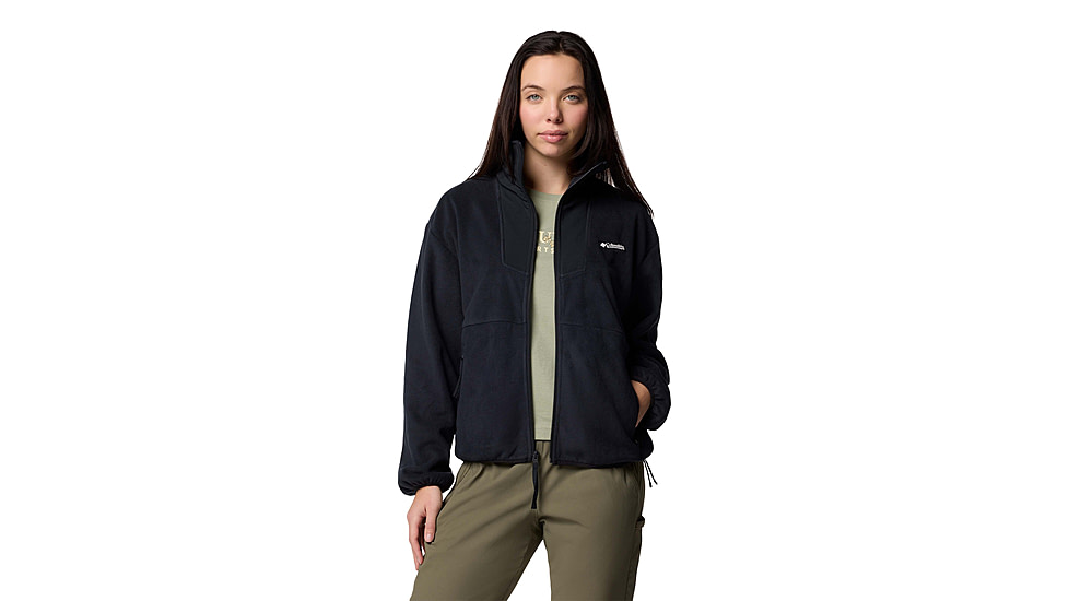 Columbia Sequoia Grove Full Zip Fleece Jacket - Womens, Black, Small, 2085311-011-S