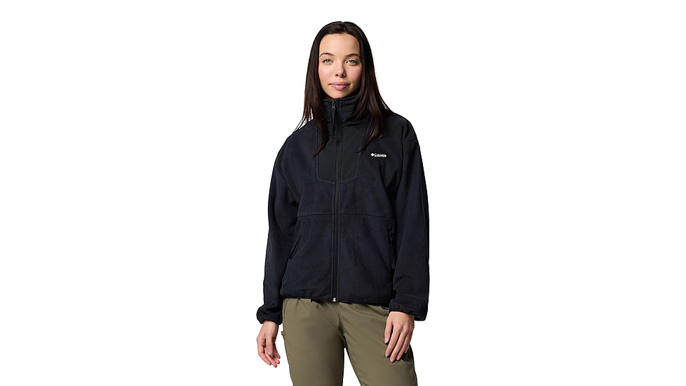 Columbia Sequoia Grove Full Zip Fleece Jacket - Womens, Black, Small, 2085311-011-S