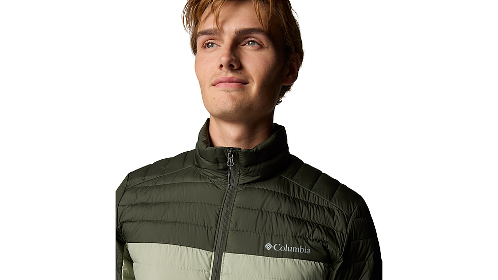 Columbia Silver Falls II Jacket - Mens, Safari/Greenscape, XL, 2098731-348-XL