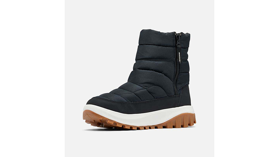 Columbia Snowtrot Mid Boots - Womens, Black/Sea Salt, 8.5 US, 2075111-010-8.5