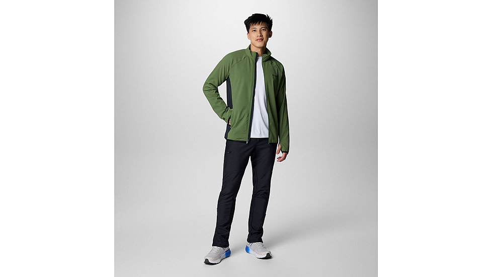 Columbia Spectre Ridge Tech Fleece FZ II Jacket - Mens, Canteen/Black, Large, 2097511352-L