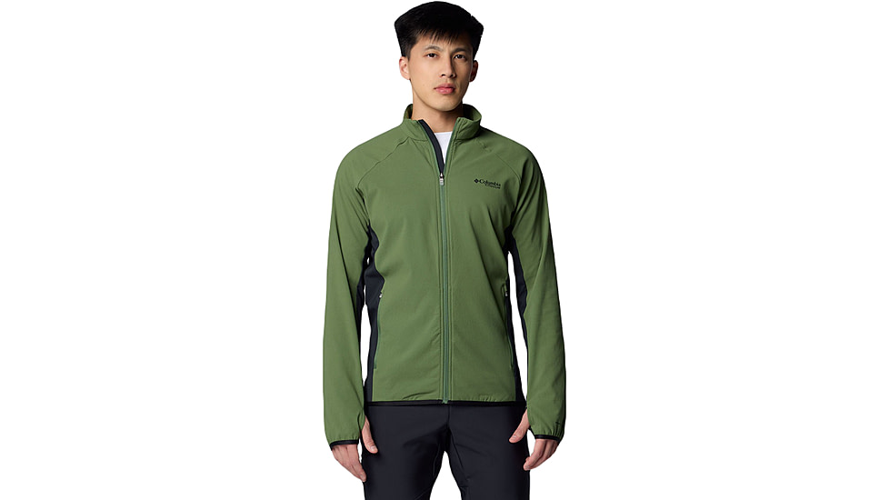 Columbia Spectre Ridge Tech Fleece FZ II Jacket - Mens, Canteen/Black, Large, 2097511352-L