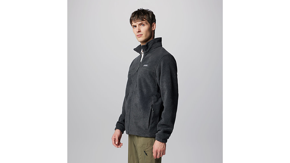 Columbia Steens Mountain 2.0 Full Zip Fleece Jacket - Mens, Charcoal Heather, Large, 1476671048-048-L