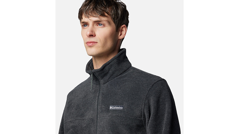 Columbia Steens Mountain 2.0 Full Zip Fleece Jacket - Mens, Charcoal Heather, Large, 1476671048-048-L
