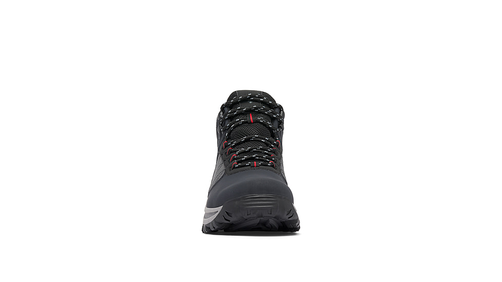 Columbia Transverse Hike Waterproof Shoes - Mens, Black/Mountain Red, 12, 2067401-010-12