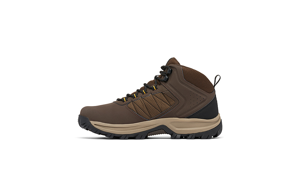 Columbia Transverse Hike Waterproof Shoes - Mens, Cordovan/Golden Yellow, 11.5, 2067401-231-11.5