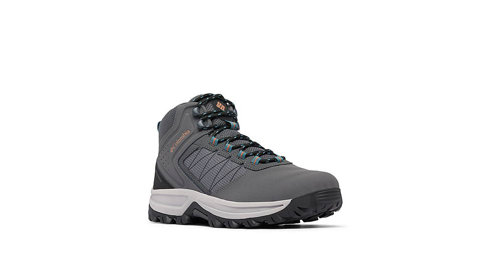 Columbia Transverse Hike Waterproof Shoes - Mens, Dark Grey/Cloudburst, 12, 2067401-089-12