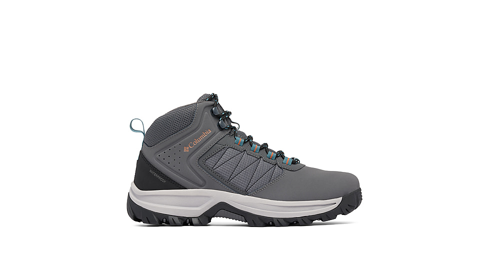 Columbia Transverse Hike Waterproof Shoes - Mens, Dark Grey/Cloudburst, 12, 2067401-089-12