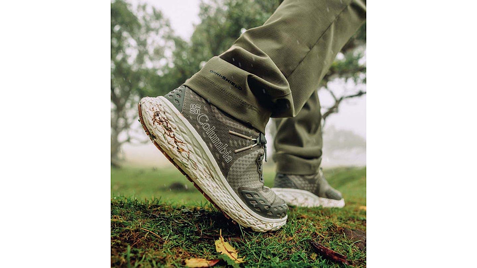 Columbia TRS Outdry Mid Hiking Shoes - Mens, Tusk/Quarry, 13 US, 2103761-221-13