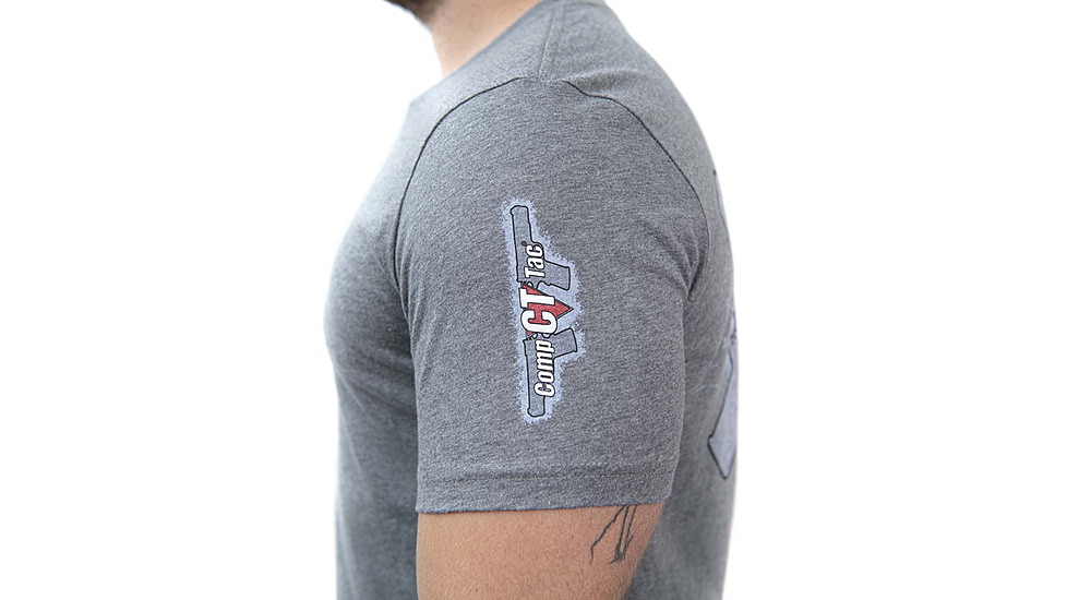 Comp-Tac Splatter 2.0 T-Shirt - Mens, Gray, Medium, C91700MD0NGYN
