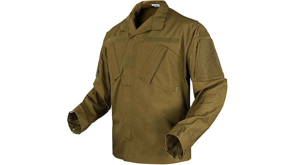 Condor Outdoor ACU Coat, Coyote Borwn, Medium, Regular, 101242-498-M