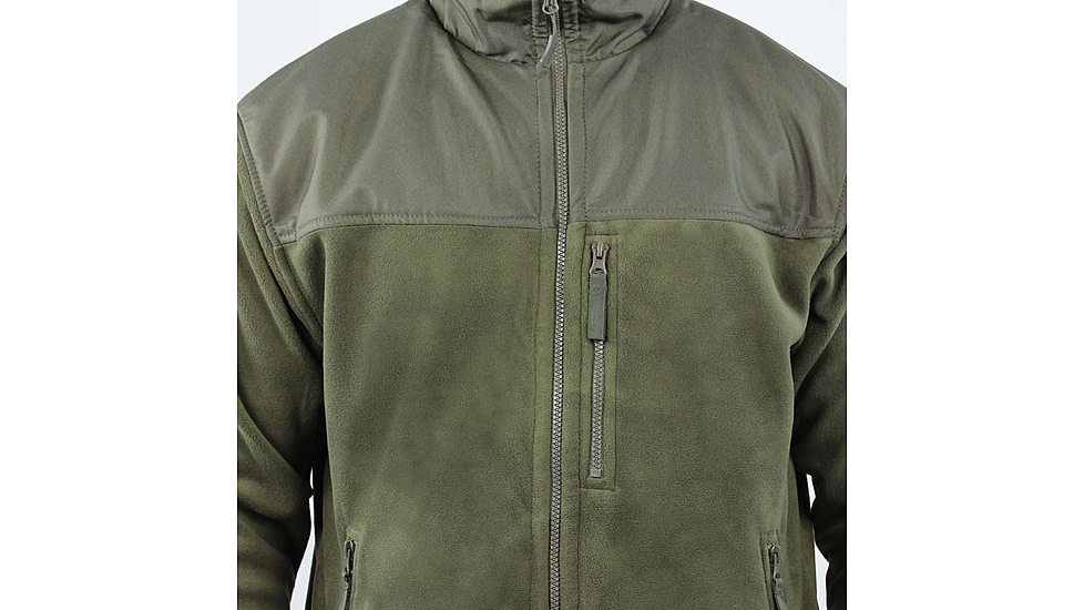 Condor Outdoor Alpha Fleece Jacket, OD, XXXL, 601-001-XXXL
